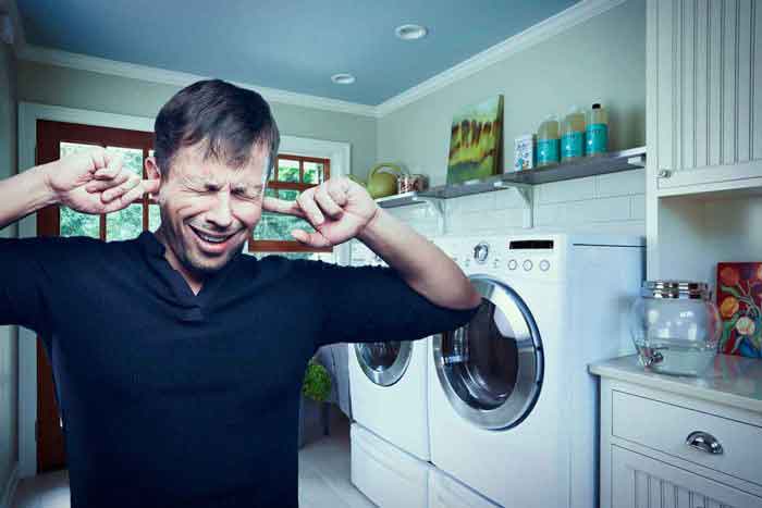 چرا ماشین لباسشویی نو صدای بلندی دارد ؟