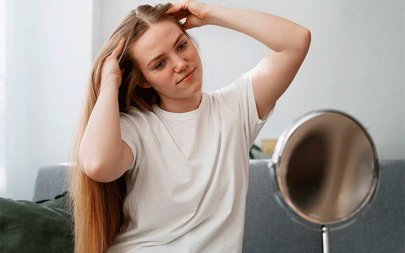 درمان سریع ریزش مو در خانه