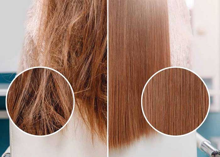 پروتئینه کردن چگونه باعث صافی و احیای مو میشود؟