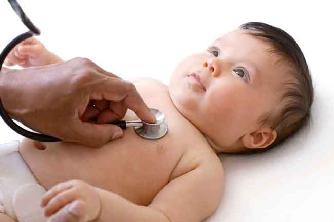 تشخیص سوفل قلبی نوزاد