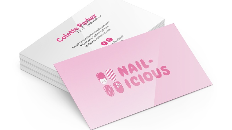 کارت ویزیت لمینت براق و کاربرد آن