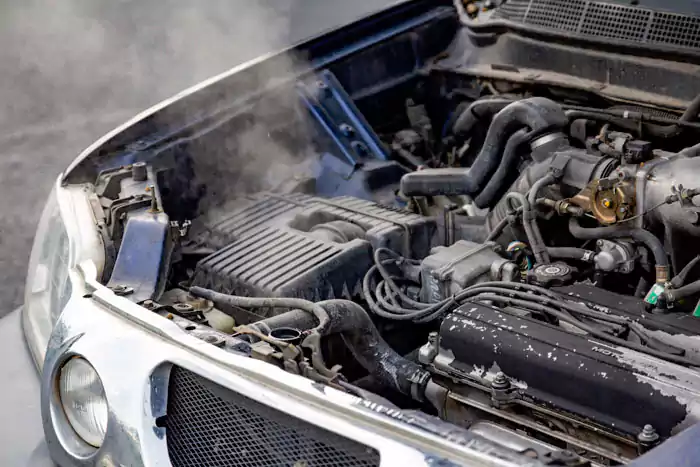 داغ شدن موتور خودرو به معنای افزایش دمای آن