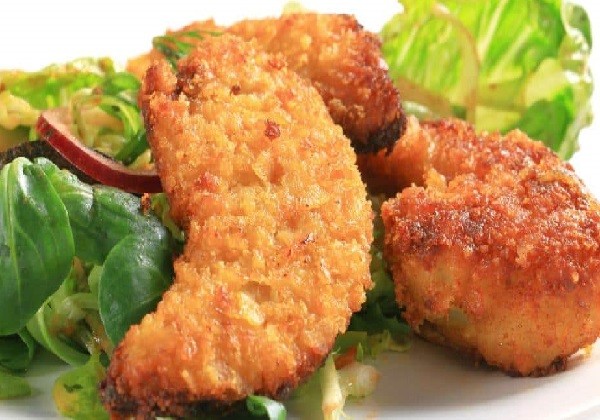 طرز پخت ناگت مرغ,طرز تهیه ناگت مرغ,ناگت مرغ خانگی