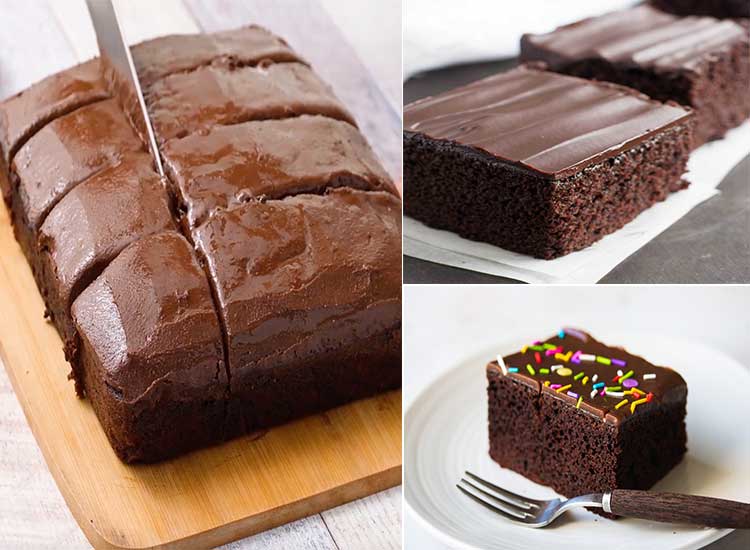 چطور برای 6 تا 8 نفر کیک شکلاتی بدون فر درست کنم؟-در ماهیتابه