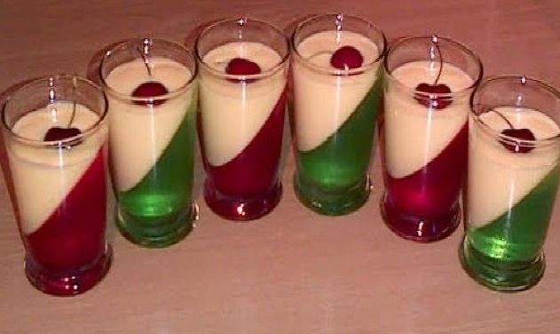 چطور "کرم کاستارد با ژله" درست کنم؟ دسر مجلسی برای 6 نفر