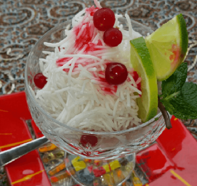 چطور "فالوده شیرازی" درست کنم؟ + مواد لازم برای ۴ نفر