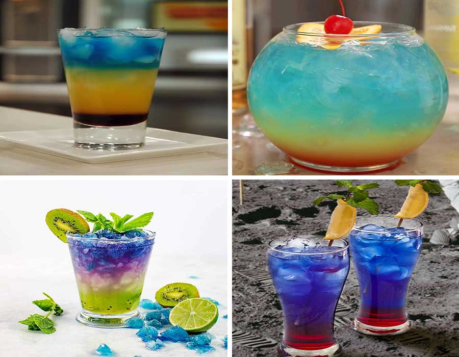 طرز تهیه شربت 3 رنگ بدون رنگ خوراکی و مجلسی و شربت رنگین کمان