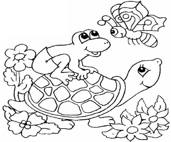 نقاشی لاک پشت آسان-نقاشی لاک پشت کلاس اول-نقاشی لاک پشت بامزه-نقاشی کودکانه