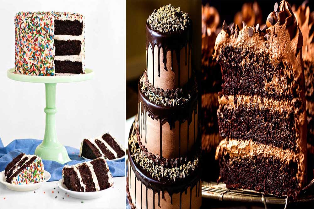 عکس و مراحل تزیین کیک تولد خانگی-تزیین کیک تولد شکلاتی ساده-تزیین کیک تولد پسرانه خانگی-تزیین کیک تولد خانگی دخترانه با خامه