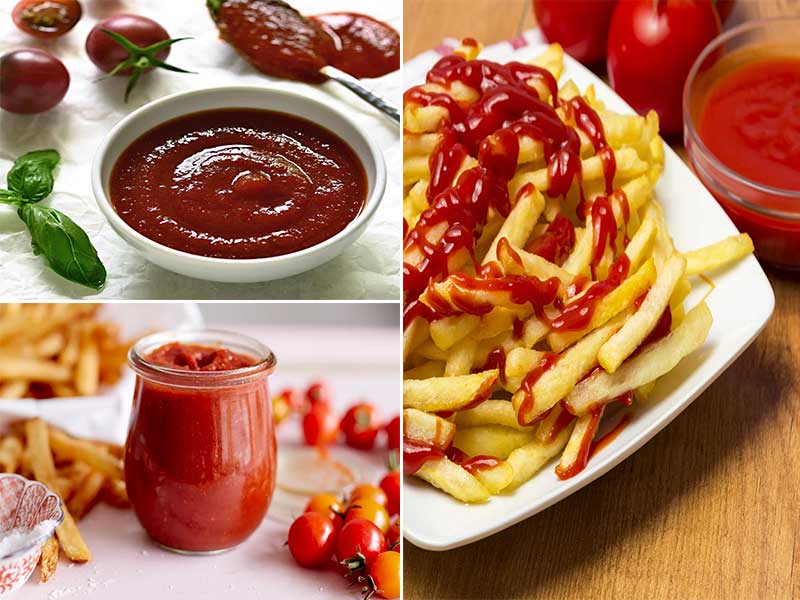 ساده ترین "طرز تهیه سس گوجه فرنگی بازاری"-سس کچاپ خانگی مخصوص ساندويچی ها