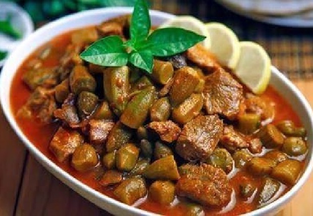 چطور "خورش بامیه" درست کنم؟ برای 8 الی 10 نفر