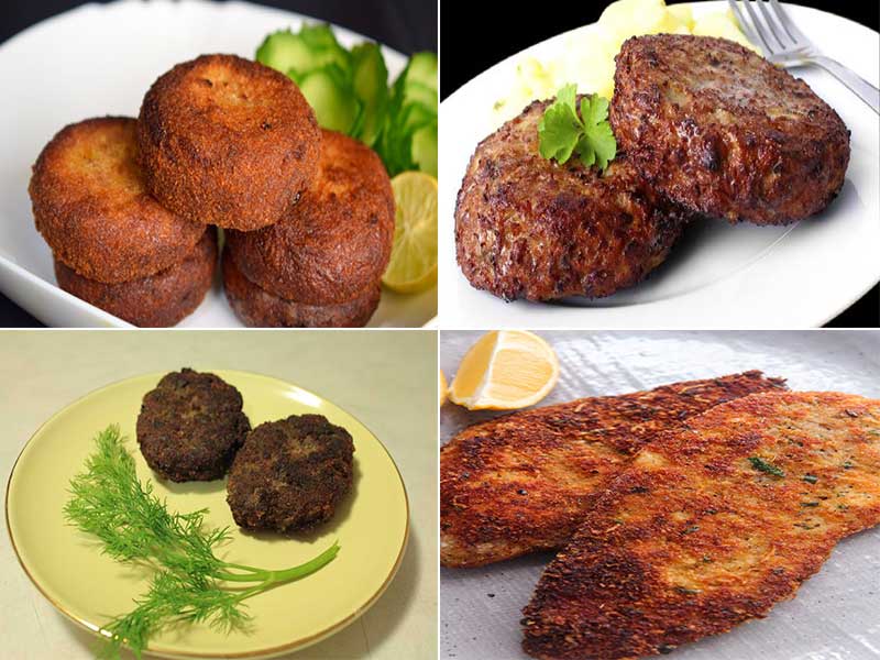 طرز تهیه کتلت گوشت رستورانی برای 8 تا 10 نفر-فوت و فن خوشمزه شدن کتلت