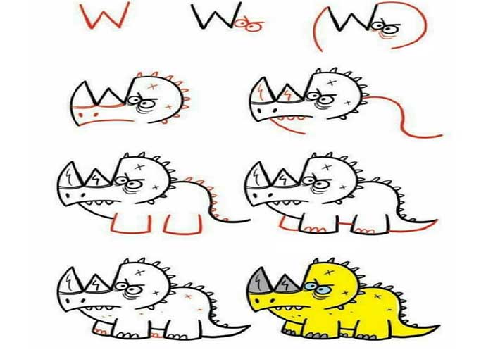 نقاشی انگلیسی ساده-آموزش حروف انگلیسی برای کودکان-نقاشی انگلیسی سخت-نقاشی با حروف انگلیسی بزرگ