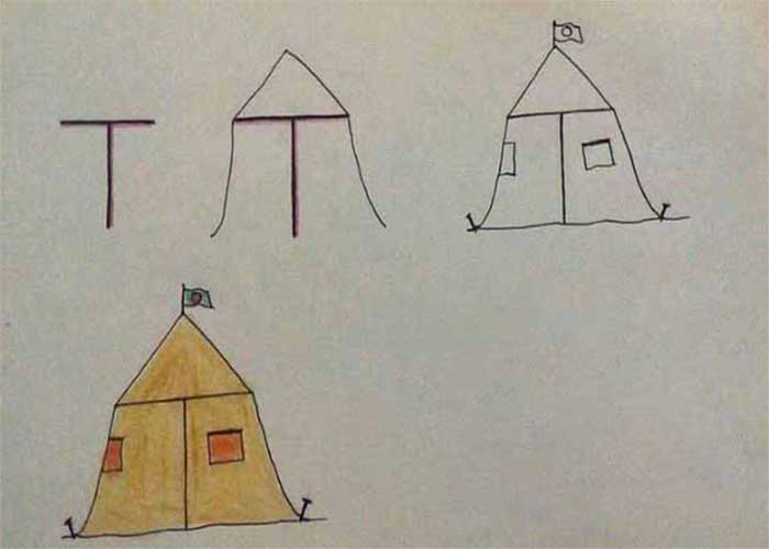 نقاشی حروف انگلیسی فانتزی-نقاشی با حروف انگلیسی t