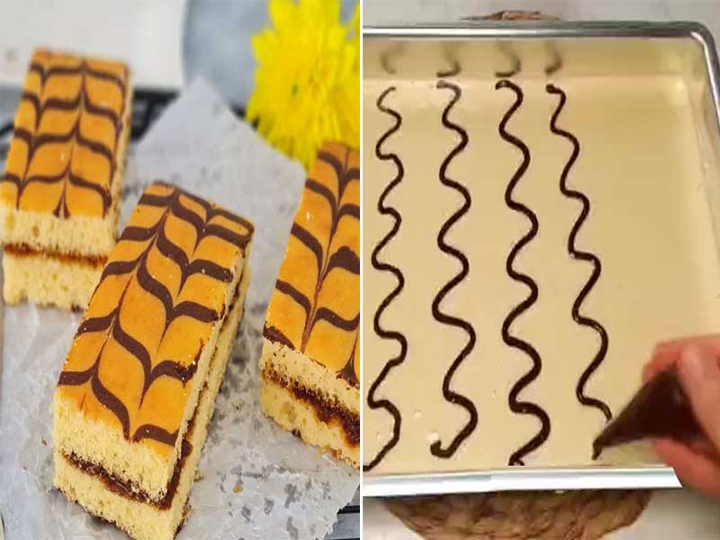 فیلم "طرز تهیه تی تاپ خانگی"-اسفنجی و خوشمزه-با شیر-با ماست-با سس کارامل-با کِرِم خامه ای-در تابه و در فر