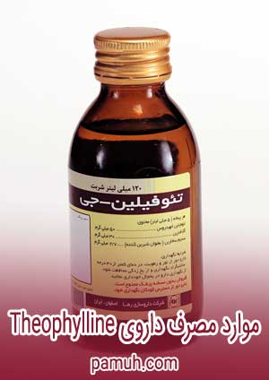 تئوفیلین -عوارض - تداخل - موارد مصرف داروی Theophylline