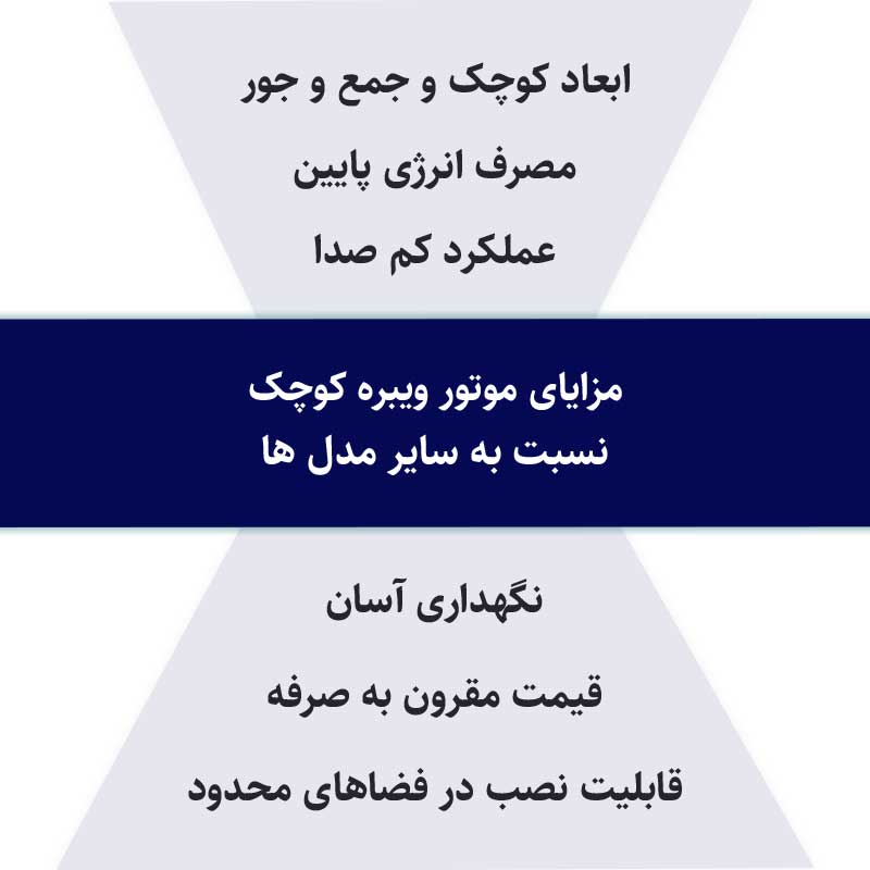 مزایای موتور ویبره کوچک نسبت به سایر مدل&zwnj;ها