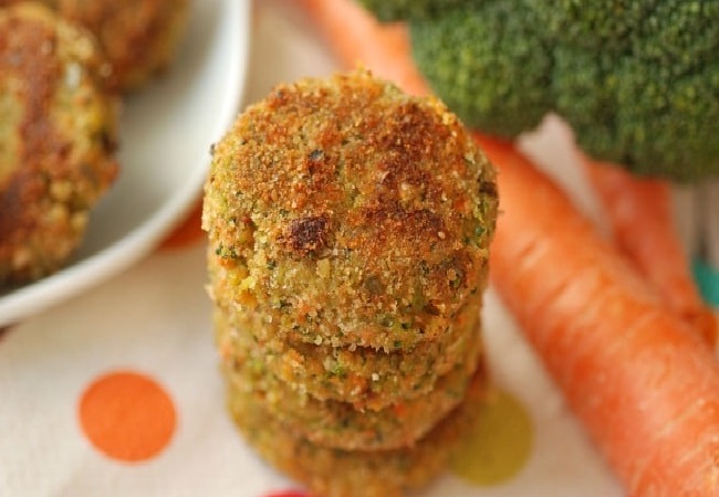 طرز تهیه "ناگت سبزیجات" رژیمی + دستور پخت سریع و آسان ناگت گیاهی