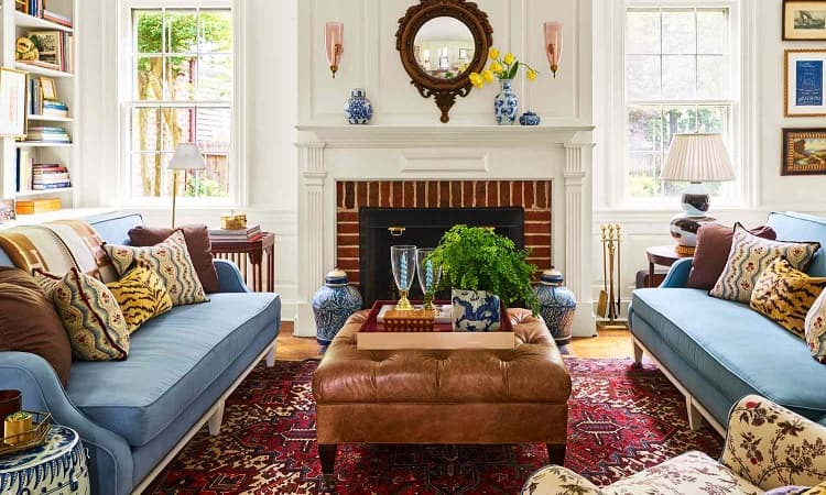 راه هایی برای زیباتر شدن اتاق پذیرایی و اتاق میهمان خانه های ایرانی + [ 6 تکنیک ]