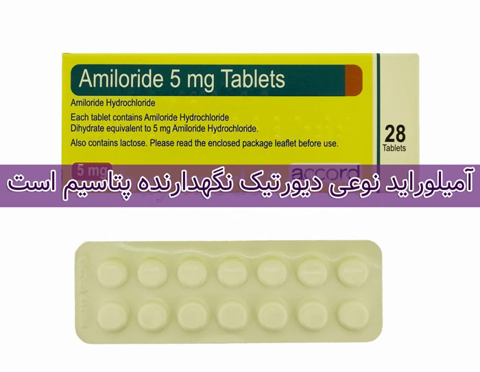 آمیلوراید - تداخل دارویی - عوارض جانبی Amiloride