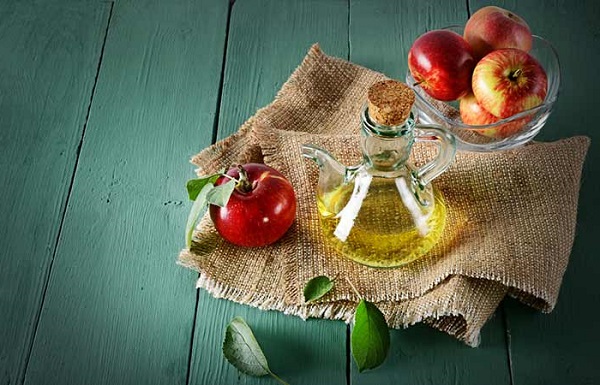 سرکه سیب طبیعی برای رفع میلیا