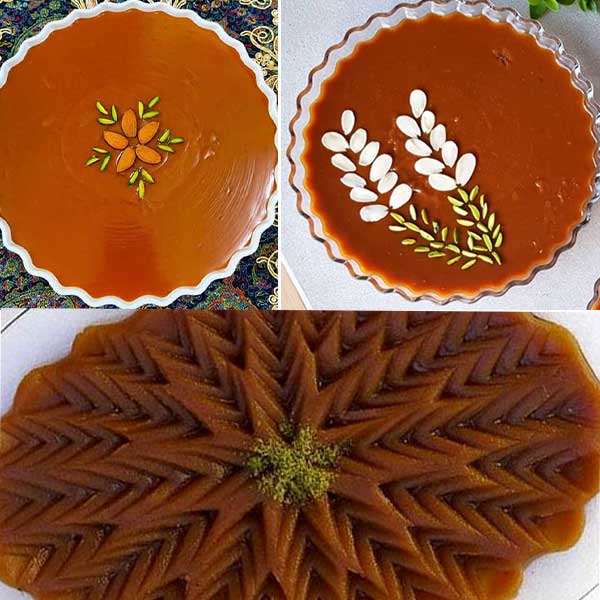 طرز تهیه "حلوا عربی با شیر خشک و نشاسته ذرت"-برای 6 تا 8 نفر-کشدار