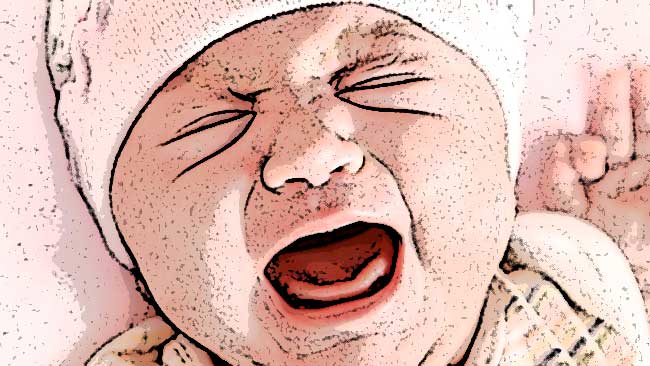 دلیل گریه کردن و بی قراری نوزاد در زمان شیر خوردن