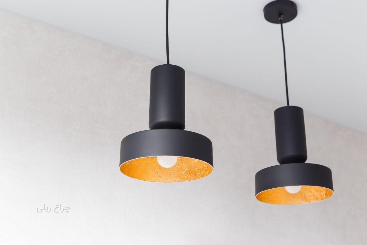 نورپردازی سقف با چراغ آویز