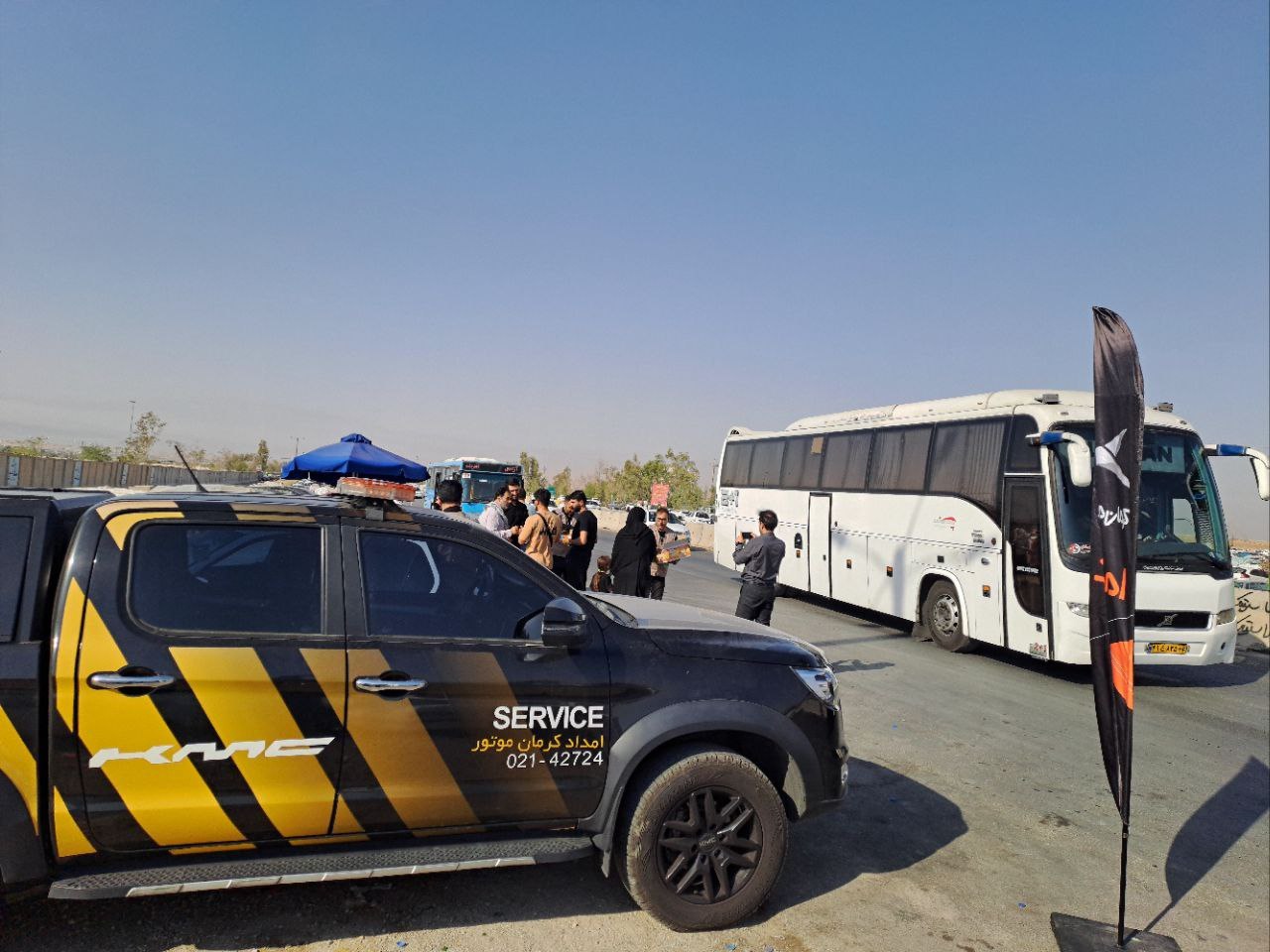 امداد خودرو کرمان موتور طرح اربعین