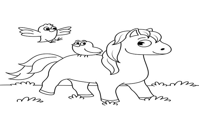 نقاشی اسب-آموزش نقاشی اسب برای کودکان و نوجوانان-آموزش قدم به قدم نقاشی اسب به کودکان 9 ساله-نقاشی کودکانه