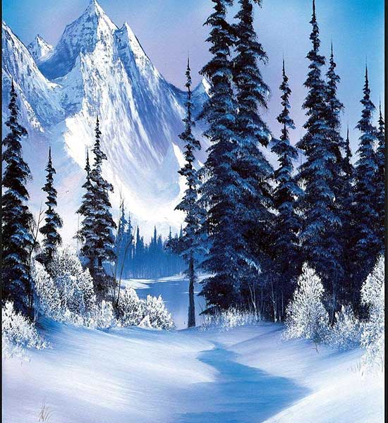 آموزش نقاشی "آدم برفی" گام به گام و تصویری برای کودکان