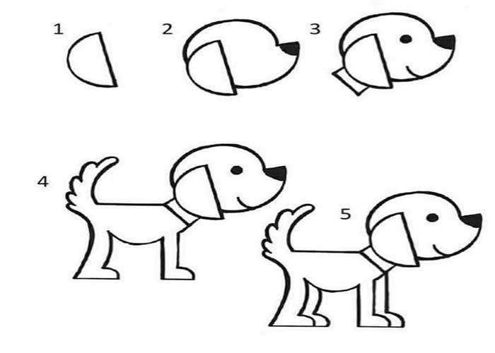 نقاشی سگ شکاری-نقاشی سگ فانتزی