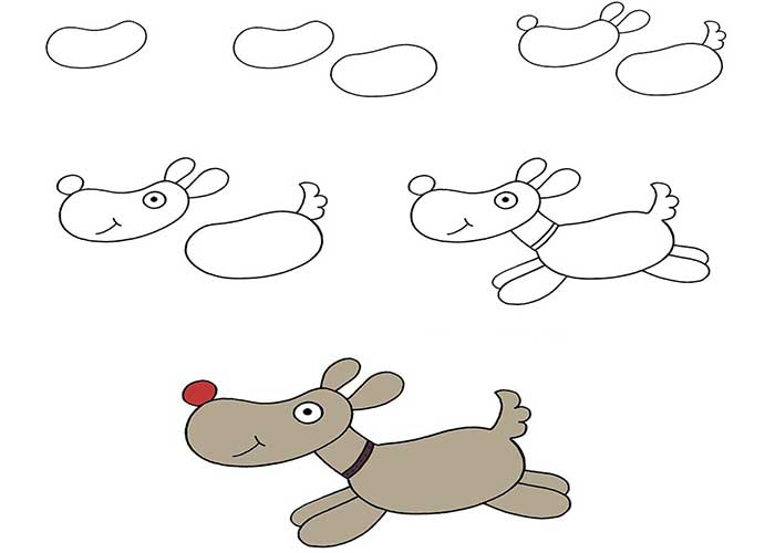 نقاشی سگ بامزه-نقاشی سگ وحشی-نقاشی سگ پلیس