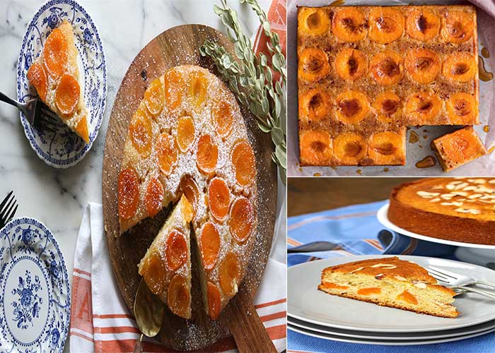 "کیک زردآلو با ماست"-بدون شیر-بدون همزن-داخل فر و بدون فر-برای 4 تا 6 نفر