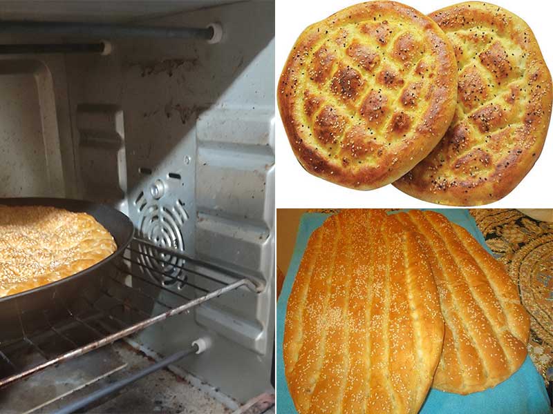 دستور پخت نان صبحانه ساده-طرز تهیه نان صبحانه ترکی-انواع نان صبحانه ایرانی- طرز تهیه نان صبحانه بدون شیر