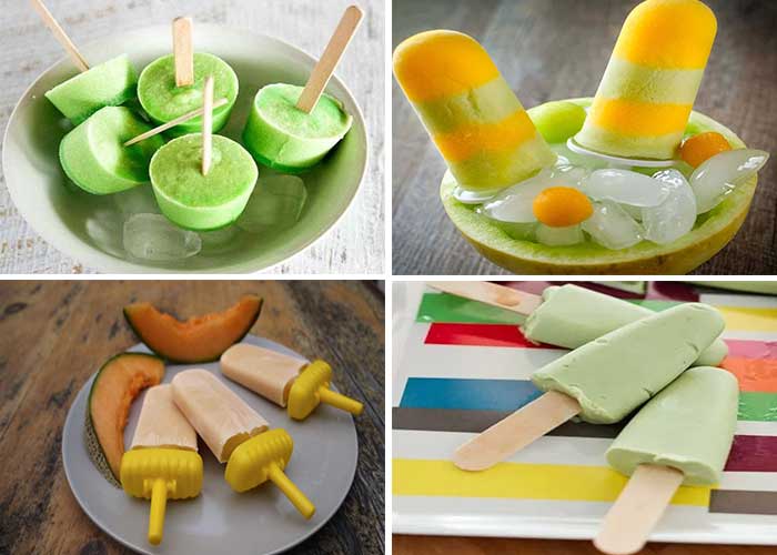 طرز تهیه بستنی طالبی خانگی با شیر-بدون ثعلب و خامه-بستنی میوه ای با مخلوط کن