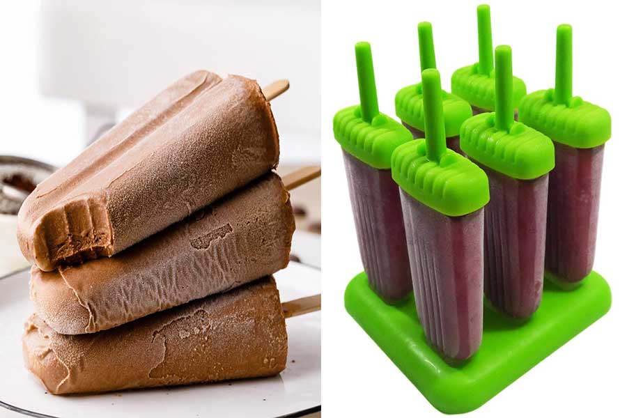 طرز تهیه بستنی شکلاتی با خامه قنادی-طرز تهیه بستنی شکلاتی خانگی برای 10 تا 12 نفر