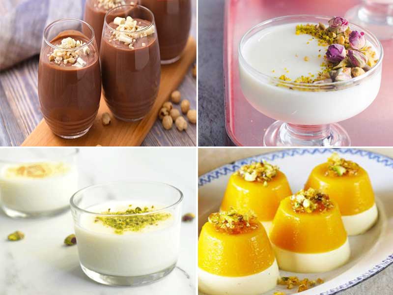 طرز تهیه فرنی با آرد برنج خوشمزه و مجلسی-طرز تهیه فرنی با ارد برنج برای ۴ نفر 