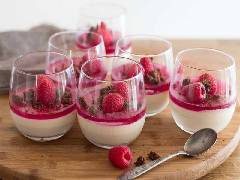 طرز تهیه دسر خوشمزه و خوشگل-دسر مجلسی ساده