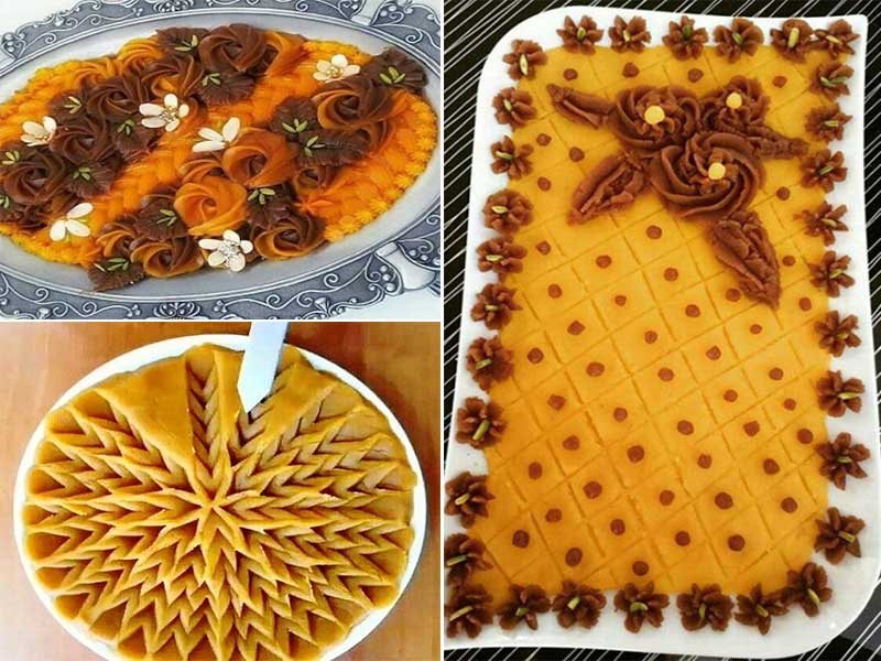 چطور با نصف لیوان آرد سفید برای 2 تا 4 نفر حلوای زعفرانی ساده و خوشمزه درست کنم؟