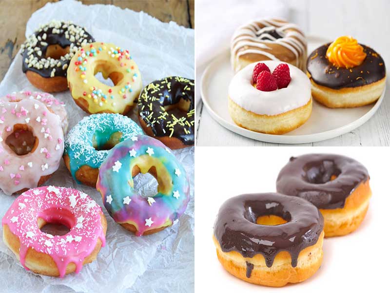 "فیلمِ طرز تهیه دونات خانگی با شیر"-آموزش مرحله به مرحله-بدون فر-در فر-بدون شیر با ماست