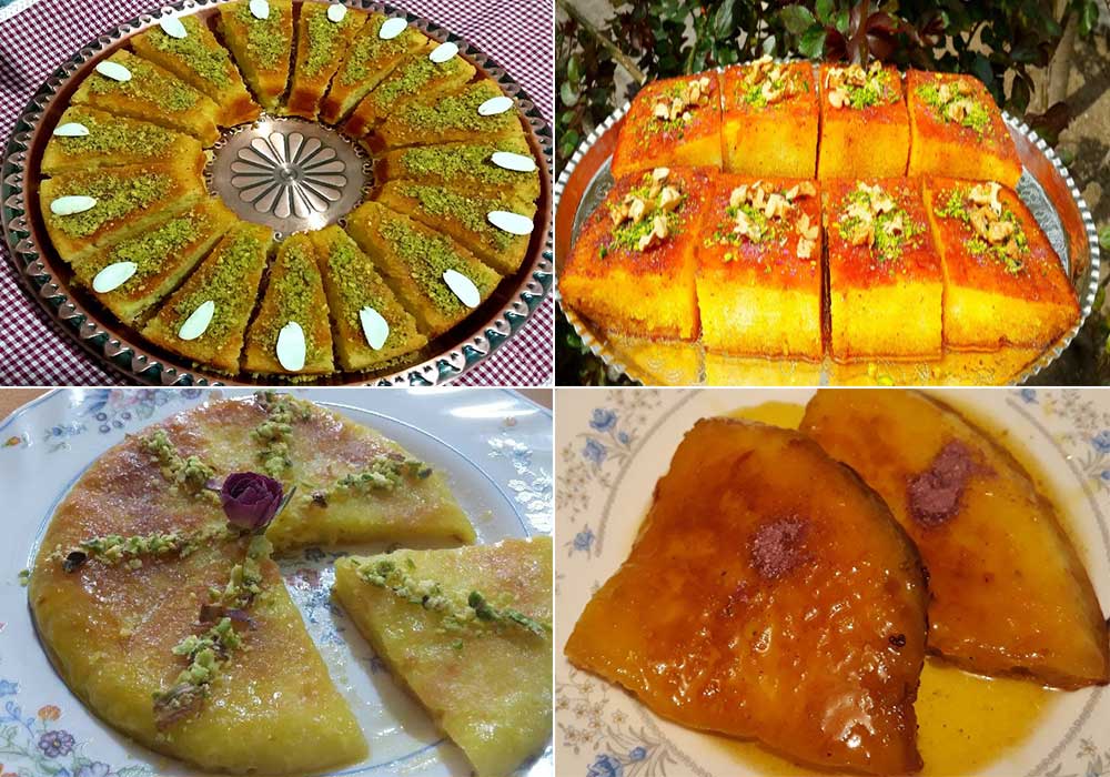 طرز تهیه "خاگینه تبریزی ساده"-با ماست-برای 4 تا 6 نفر-تهیه شربت خاگینه-فوت و فن