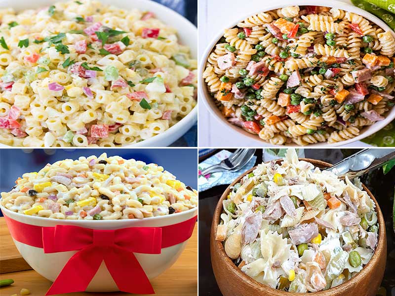 راز خوشمزگی سالاد ماکارونی با کالباس-طرز تهیه سالاد ماکارونی مخصوص