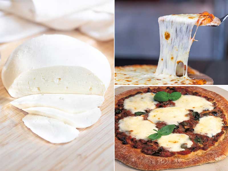 مواد لازم برای درست کردن پنیر پیتزا کش دار-فیلم "طرز تهیه پنیر پیتزا" خانگی با سرکه