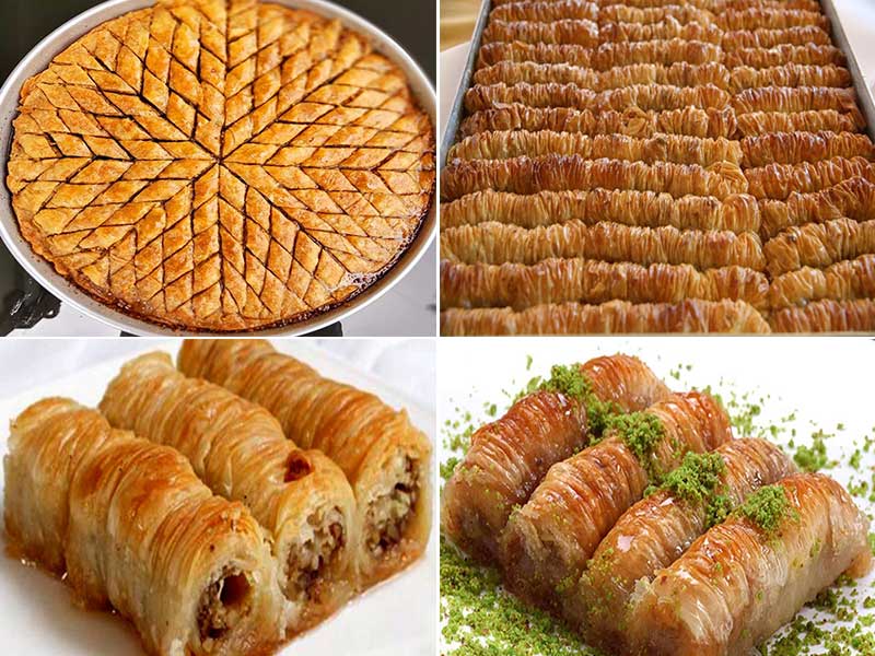 فیلم طرز تهیه "باقلوا استانبولی با خمیر یوفکا"-بسیار ترد و خوشمزه