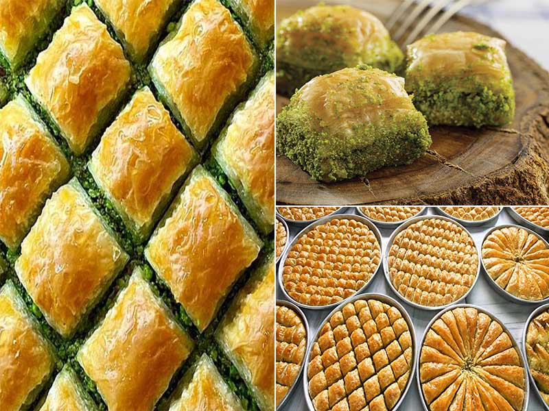 نکات ریز و فوت و فن مهم تهیه باقلوا ترکی با خمیر یوفکا (فیلو)