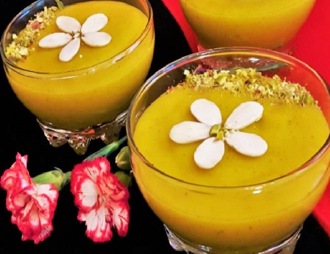 "طرز تهیه کاچی زعفرانی" برای 4 الی 6 نفر + ساده ترین روش تهیه کاچی