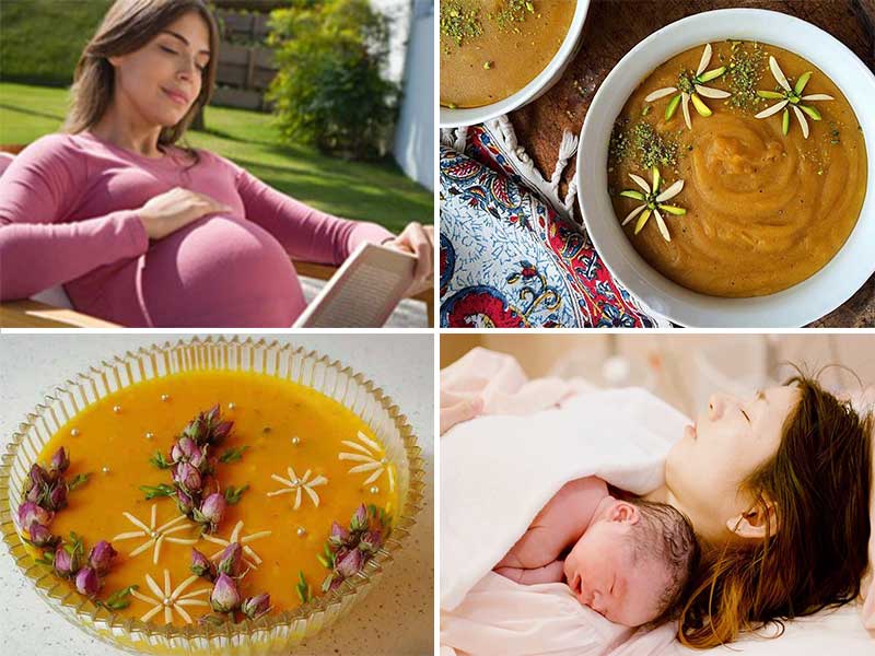 طرز تهیه کاچی برای گرم شدن رحم-كاچی مقوی برای باردار شدن