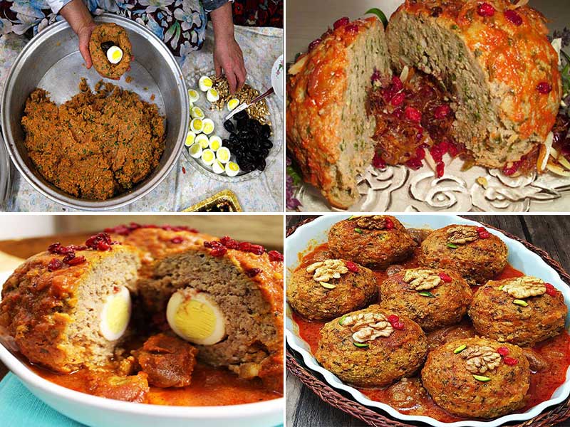 چطور "کوفته تبریزی" اصیل درست کنم؟برای 10 تا 15 نفر+8 عدد کوفته