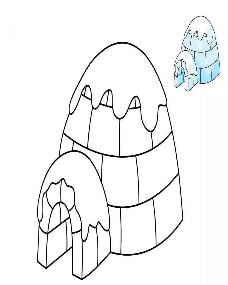 آموزش "نقاشی پنگوئن" برای کودکان-گام به گام و تصویری-بسیار ساده و بامزه-انواع سنین